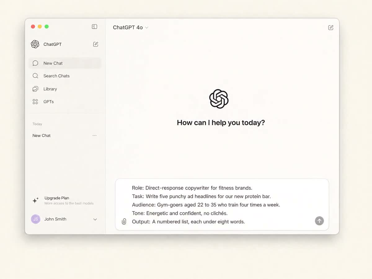 Prompt enhancement illustrative video preview